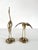 1970s Mid Century Brass Cranes, a Pair For Sale - Image 5 of 8