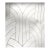 Phillip Jeffries White Velvet Cocoon Wallpaper, Lasercut Gilt Velvet Textile For Sale
