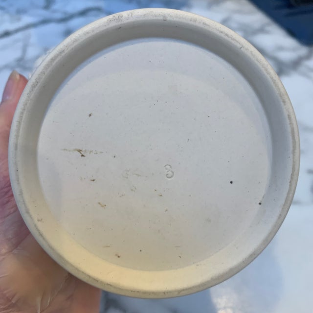 Late 19th Century 19th Century Cream Bisque Porcelain Basket For Sale - Image 5 of 5