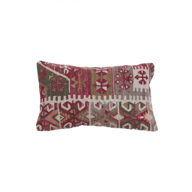 Handmade Kilim Pillow Cover For Sale - Image 4 of 4