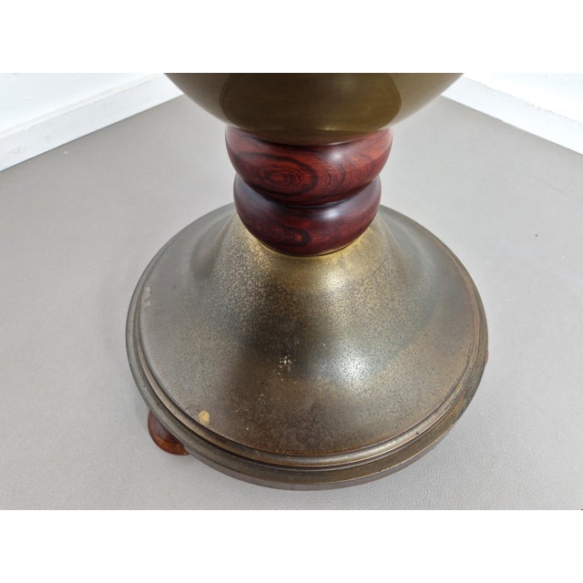 Wood Dutch Art Deco Smokers Table, 1930s For Sale - Image 7 of 9