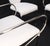 Mid-Century Modern Dining Chairs DIA White Upholstery - Set of 4 For Sale - Image 10 of 12