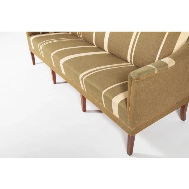 Wood Model 6092 Sofa by Kaare Klint for Rud. Rasmussen, 1940s, Denmark For Sale - Image 7 of 12