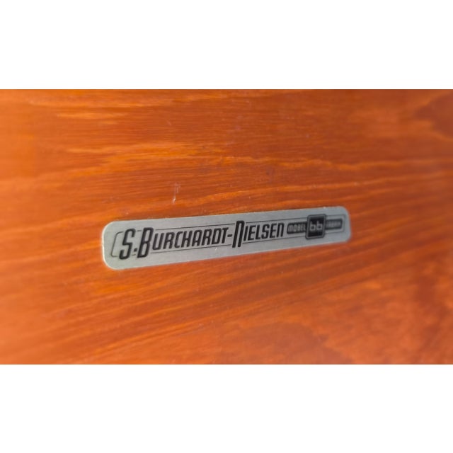 Mid-Century Modern Danish Teak Side Table from Burchardt-Nielsen, 1970s For Sale - Image 3 of 6