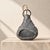 A handmade sculptural pendant with a charcoal stone-effect finish and coral-inspired relief. Warm light emerges from its...
