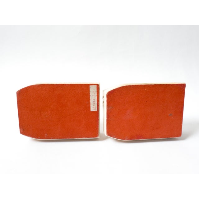Pair of French Art Deco Rearing Horse Bookends, Signed Tedd, C. 1930 For Sale - Image 6 of 18