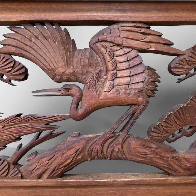 Vintage Japanese Room Divider, 1920s For Sale - Image 6 of 17