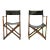 Vintage Danish Modern Folding Safari Chairs in the Style of Mogens Koch For Sale