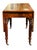 Antique Mahogany Drop Leaf Dining Table With Reed Carved Legs Boston For Sale - Image 10 of 12