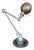 Vintage Two-Arm Lamp with Matte Clear Varnish by Jean-Louis Domecq for Jieldé, 1950s For Sale