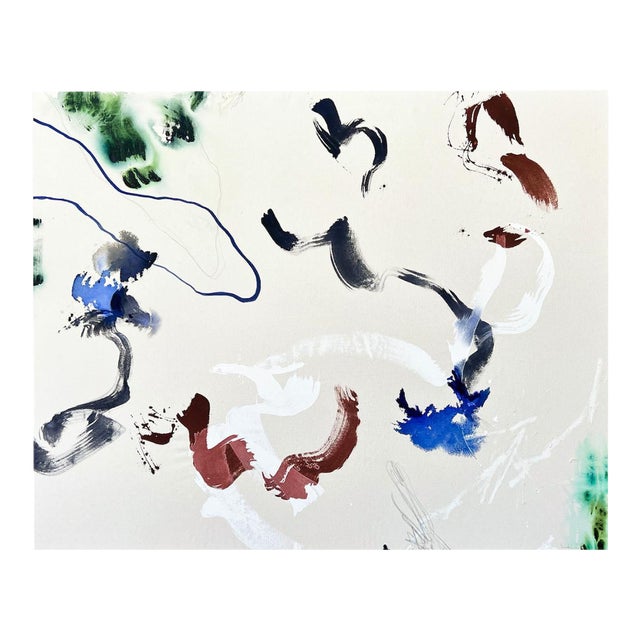 "Interwoven Collection No. 11" Contemporary Original Abstract Painting by Beth Winterburn For Sale