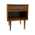 Vintage Mid Century Modern Walnut Nightstand With Open Cubby & Drawer For Sale In Seattle - Image 6 of 10