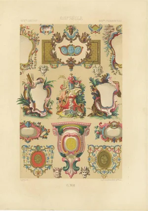 Launay after Albert Racinet, XCIII of L’Ornement Polychrome, 1869, Paper