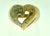 Heart Shape Two-Tone Gold Diamond Cocktail 14 Karat Gold Ring For Sale - Image 17 of 18