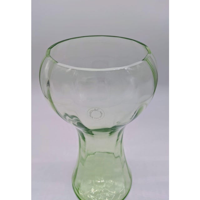 manufacturer: vetrerie artistiche nason designer: vincenzo nason period: 1980s style: contemporary country of production:...
