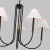 Visual Comfort Visual Comfort Studio Porteau 6-Light Large Chandelier in Midnight Black For Sale - Image 4 of 5