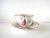 Mid 20th Century Mid 20th Century Vintage Royal Stafford "Carousel" Bone China Lilacs Tea Cup and Saucer For Sale - Image 5 of 11