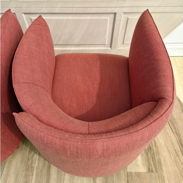 Pair of Philippe Nigro Hémicycle Armchairs for Ligne Roset For Sale - Image 11 of 18
