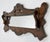 Antique Victorian Style Wall Mount Mirror With Towel Rack For Sale In Kansas City - Image 6 of 10