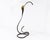 Contemporary Hand-Forged Calla Lily Iron and Brass Candle Holder by Jack Brubaker For Sale - Image 3 of 7