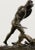 Black 19th Century Italian Bronze Sculpture of Gladiators with Marble Base For Sale - Image 8 of 9