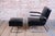 Metal Set of Art Deco Lounge Chair with Ottoman in Chromed Steel and Leather by Willem Hendrik Gispen for Mücke Melder, Czech, 1930s For Sale - Image 7 of 12