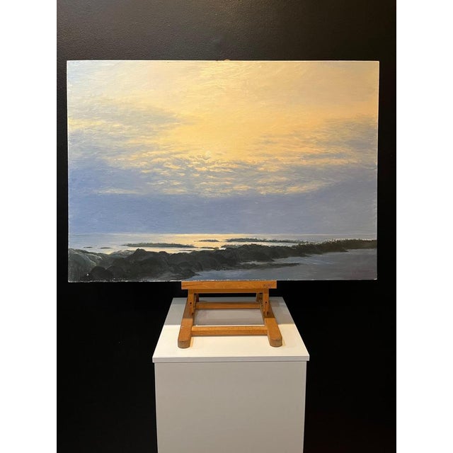 Claude Sauthier, La Turballe, Bretagne - 2, 1970s, Oil on Wood For Sale - Image 9 of 12