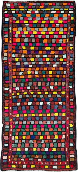 Vintage Persian Mahal Rug – Size: 2' 6" X 5'8"