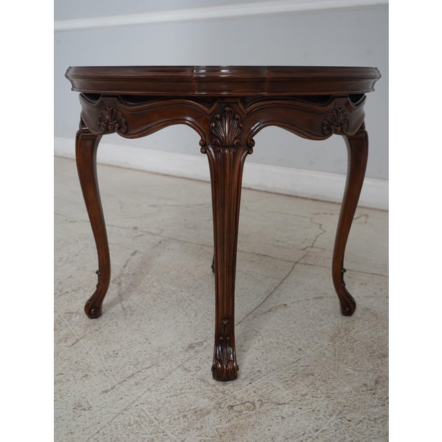 Age: Approx: 20 Years Old Details: Fine Carved Details High Quality Construction French Style Nice Scrolled Legs High...
