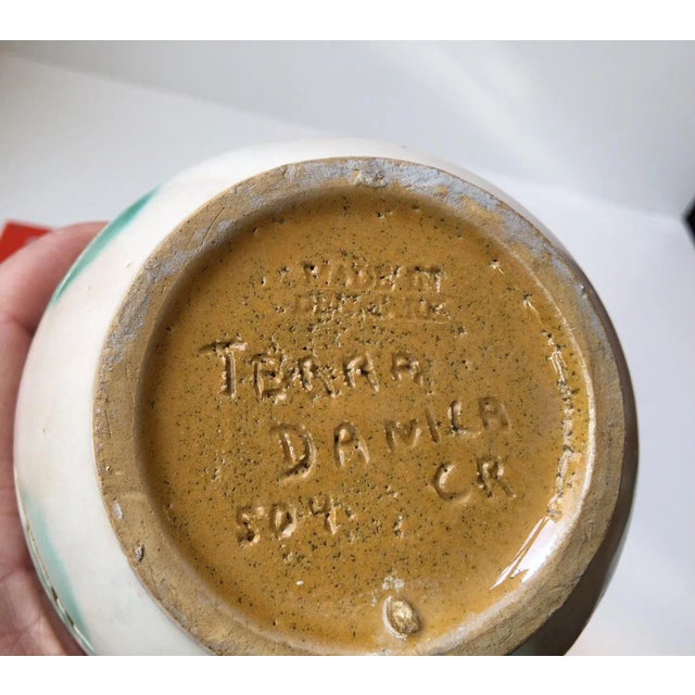 Dragon Ceramic Vase by Terra Danica, 1950s For Sale - Image 4 of 8