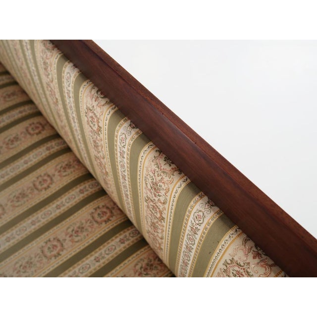 Empire French Mahogany Sofa, 1940s For Sale - Image 12 of 16