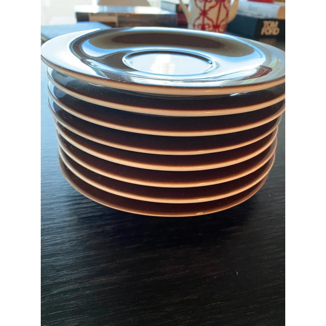 Vintage Kahla Germany Porcelain Coffee Mug & Saucer Set for Eight, 16 Pieces, Discontinued For Sale In Chicago - Image 6 of 13