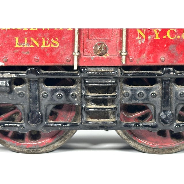 Prewar Ives Wide Gauge 3241 Maroon Electric Locomotive c. 1922 For Sale - Image 9 of 10