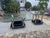 Vintage Postmodern Attributed to Karl Springer Style Brass Tusks Coffee Table & End Table Set For Sale In Sacramento - Image 6 of 12