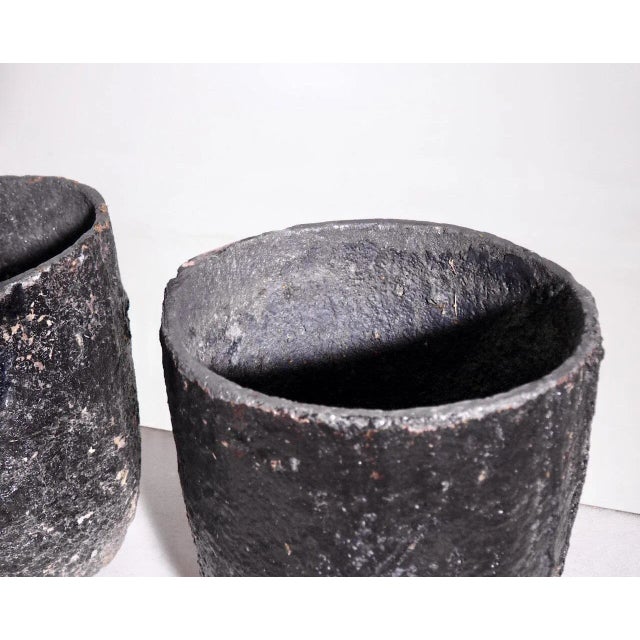 Fine Swedish Iron Garden Vases, 19th Century, Set of 2 For Sale - Image 4 of 5