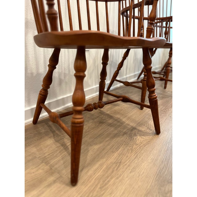 Lexington Bob Timberlake Cherry Queen Anne Dining Table Set For Sale - Image 10 of 14