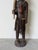 Wood Vintage African Hand-Carved Wood Tribal Figure Sculpture For Sale - Image 7 of 12