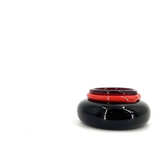 Venini Ashtray by Ettore Sottsass for Venini, 1990s For Sale - Image 4 of 9
