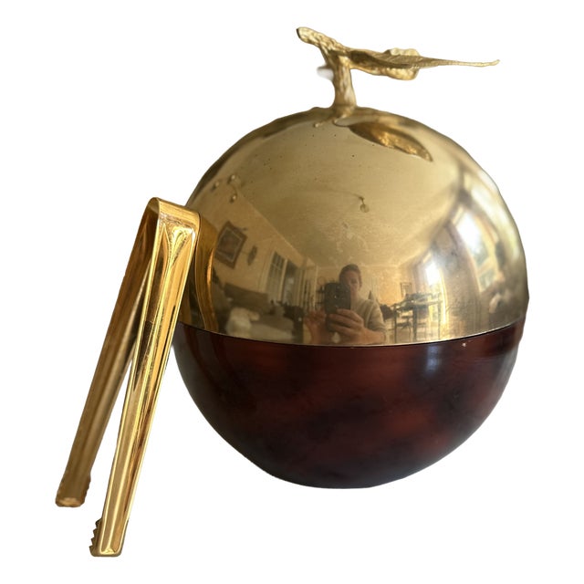 Swiss Gilt Ice Bucket from Freddotherm, 1970s For Sale