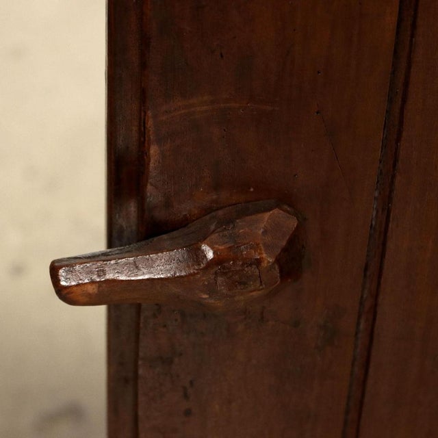 Brown Antique Sideboard in Walnut For Sale - Image 8 of 10