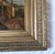 Antique 19th Century Oil on Board in Elaborate Gilt Frame For Sale In Philadelphia - Image 6 of 11