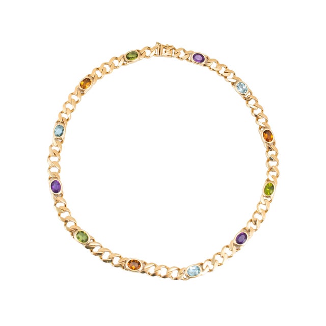 Gender: Ladies Metal Type: 14K Yellow Gold Length: 16.00 inches Width: 7.55 mm Weight: 43.31 grams Ladies 14K yellow gold...