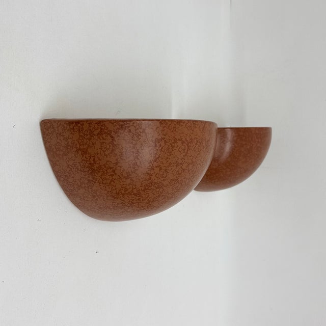 Mid-Century Ceramic Wall Lamp Sconces, 1970s, Set of 4 For Sale - Image 12 of 18