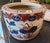 Antique 13" Japanese Imari Porcelain Lotus Motif Jardiniere Planter For Sale - Image 13 of 14