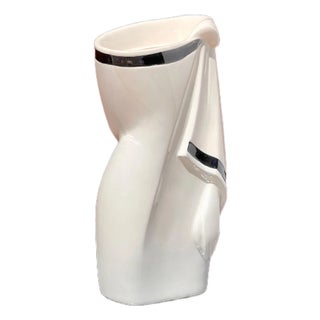 An Authentic Postmodern Vase By Lindsey B., 1983 For Sale