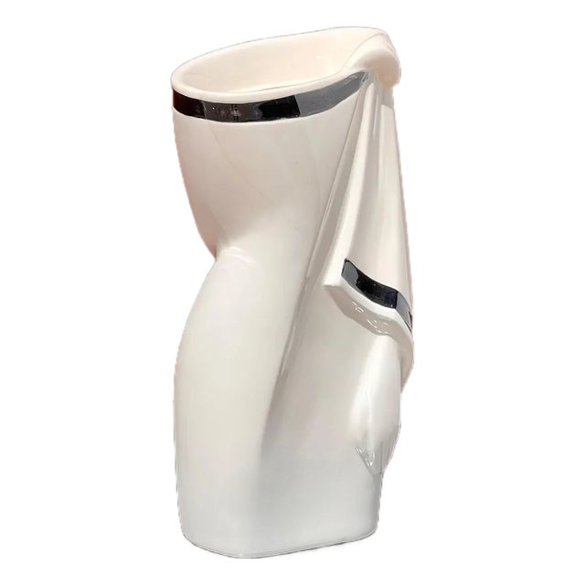 An Authentic Postmodern Vase By Lindsey B., 1983 For Sale