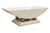 Modern Polished Tesselated Stone Post Modern Coffee Table With Sculptural Base For Sale - Image 3 of 6