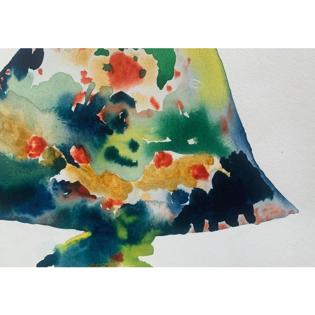 Hanna Ilczyszyn, Nocefresca (Milis, Sardinia), Watercolour, 2024 For Sale - Image 4 of 5