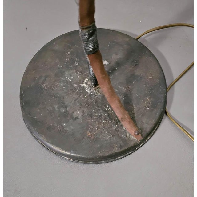 Copper Wired Floor Lamps with Small Stones, Set of 2 For Sale - Image 9 of 18