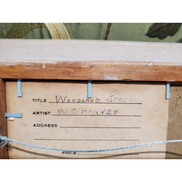 Paint Woodland Stream - Willard Craig Harvey For Sale - Image 7 of 7